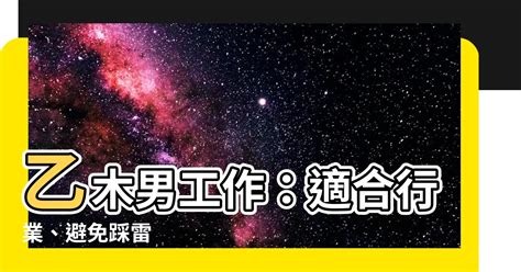 乙木男工作|【乙木男工作】乙木男工作：適合行業、避免踩雷